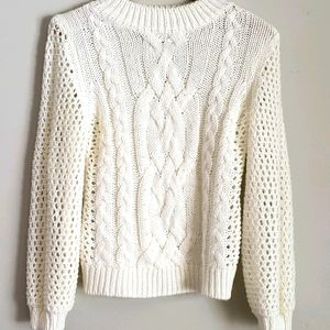 Marled Reunited Cream Sweater
